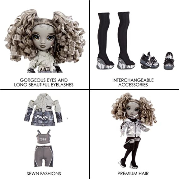 Rainbow High Shadow High Doll - Nicole Steel